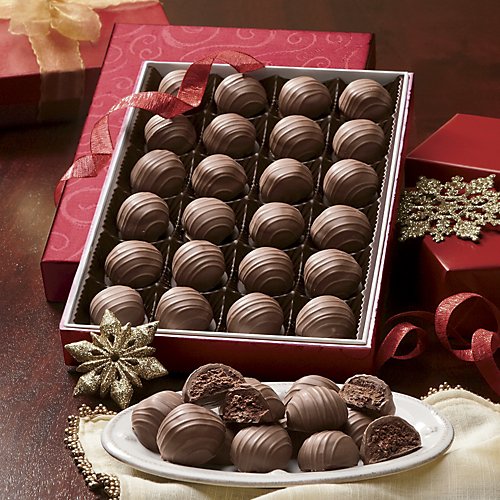 The Swiss Colony Milk Chocolate Truffles logo