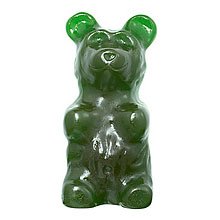 The World’s Largest Gummy Bears Green Apple 4 Lbs 8 Oz logo