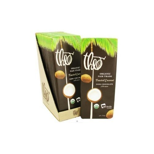 Theo Chocolate Og2 Theo Dk Choc Tstcnut 3.00 Oz(Pack of 12) logo