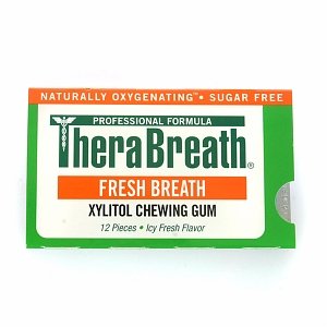 Therabreath Chewing Gum Box logo