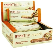 Think! Bar, Coconut Chocolate Mixed Nuts 1.41 Oz. (Pack of 10) logo