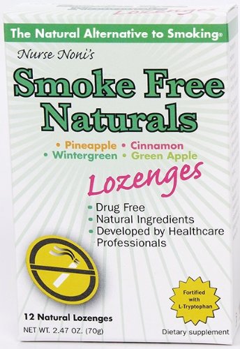 Three Lollies Smoke Free Naturals Lozenges, 12 Count (Pack of 12) logo