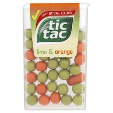 Tic-tac Lime and Orange 18g X 4 logo