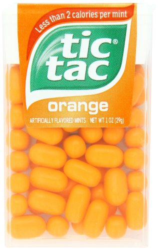 Tic Tac Orange, 1 ounce Packages (Pack of 12) logo