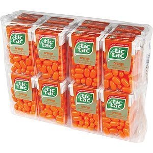 Tic Tacs Orange Flavor – 24 Count logo