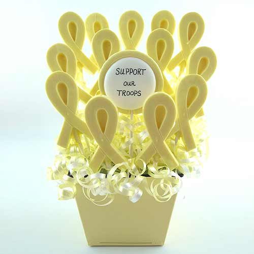 Tie A Yellow Ribbon Lollipop Bouquet logo