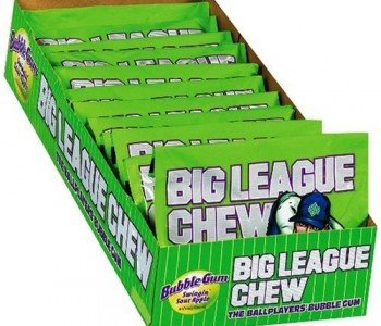 Tj10 Big League Chew Swingin’ Sour Apple Flavor Bubble Gum – 12 Counts logo