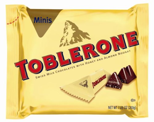 Toblerone Mini’s Laydown Bag, 7.05 Ounce logo