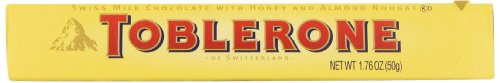 Toblerone Swiss Milk Chocolate With Honey and Almond Nouga (Pack of 10) logo