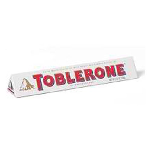 Toblerone White Chocolate Bars 12 Count logo