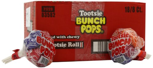 Tootsie Bunch Of Pops, 8 Count (Pack of 18) logo