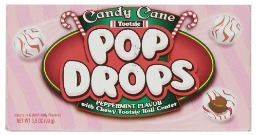 Tootsie Candy Cane Pop Drops 3.5 Oz Box (Pack of 4) logo