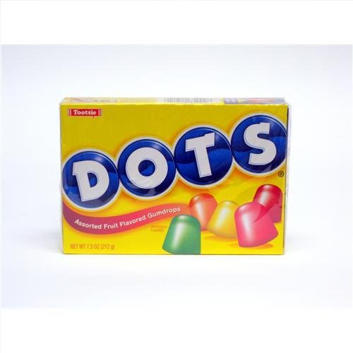 Tootsie Dots Gum Drops Theater Box 12/7.5 Oz. (Pack of 12) Pack of 12 Pcs logo