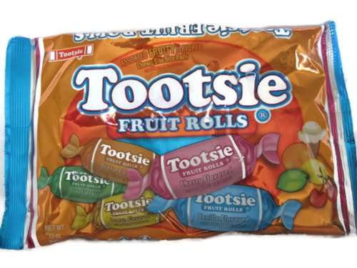 Tootsie Fruit Rolls 15 Oz. (Pack of 3) logo