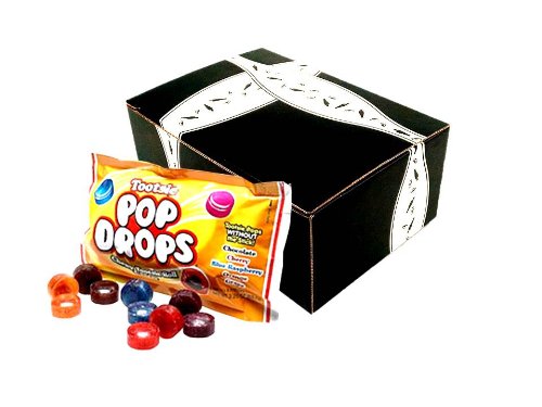 Tootsie Pop Drops In Gift Box, 2.25oz Packets (Pack of 12) logo