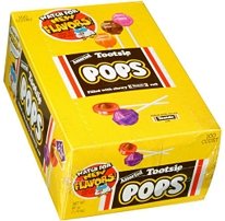 Tootsie Pops Assorted, 100-count (Pack of 3) logo