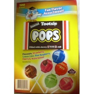 Tootsie Pops Fun Flavor Assortment 100 Pops logo