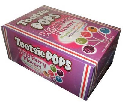 Tootsie Pops Wild Berry (100 Ct) logo