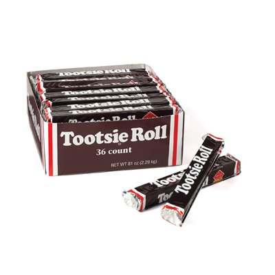 Tootsie Roll Bar: 36 Count logo