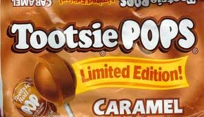 Tootsie Roll Limited Edition Tootsie Pops Caramel – 6 Oz. logo