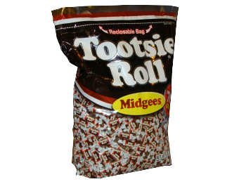 Tootsie Roll Midgees – 5lb Bag logo