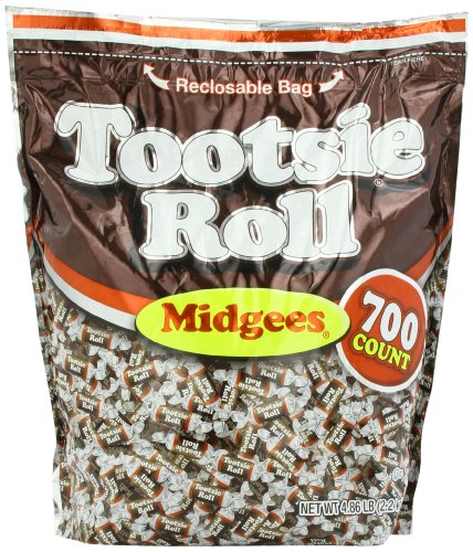 Tootsie Roll Midgees Candy, 4.86 Pound logo