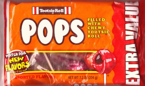 Tootsie Roll Pops Assorted Flavors 7.2 Oz logo