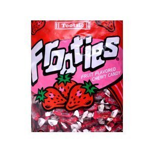 Tootsie Roll Strawberry Frooties – 360 Pack logo