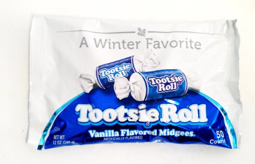 Tootsie Roll Vanilla Flavored Midgees Limited Edition – 12 Oz logo