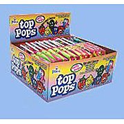 Top Pops Taffy Lollipops Assorted Flavors 48 Ct logo