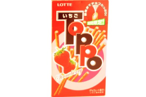 Toppo Sticks (strawberry Flavor) – 2.53oz [pack of 3] logo