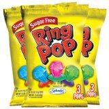 Topps Sugar Free Ring Pops 3 Per Bag – 12ct Box logo