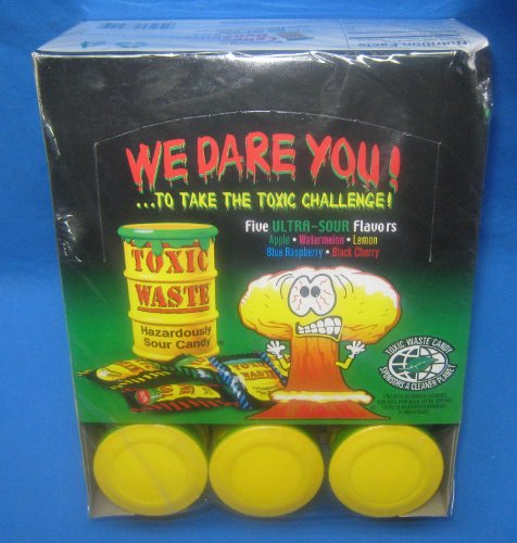 Toxic Waste Ultra Sour Candy Drums Qty 12- 1.7 Oz logo