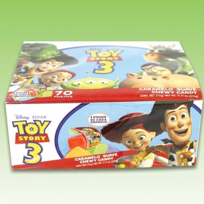 Toy Story 3 Chewy Candy (caramelo Suave) Bondy Fiesta logo