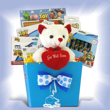 Toy Story Presents Get Well Gift Basket Ideal For Kids Under 10 logo