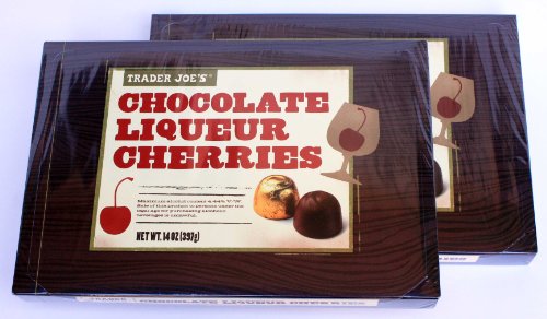 Trader Joe’s Chocolate Liqueur Cherries (Pack of Two) logo