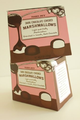 Trader Joe’s Dark Chocolate Covered Marshmallows – 2 Pack logo