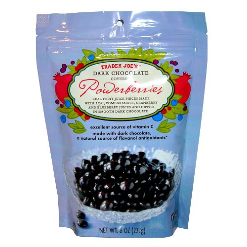 Trader Joe’s Dark Chocolate Covered Powerberries…8 Oz. Bag logo