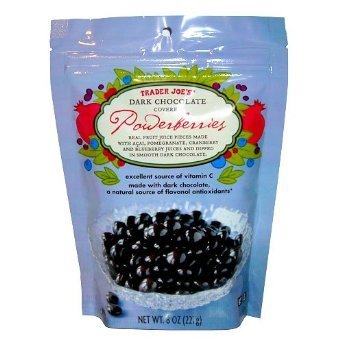 Trader Joe’s Dark Chocolate Covered Powerberries…8 Oz. Bag (Pack of 2) logo