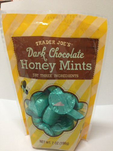 Trader Joe’s Dark Chocolate Honey Mints logo