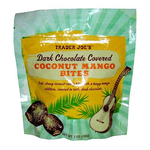 Trader Joe’s Dark Chocolate Mango Bites logo