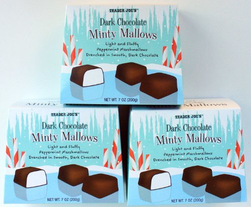 Trader Joe’s Dark Chocolate Minty Mallows – 3 Pack logo