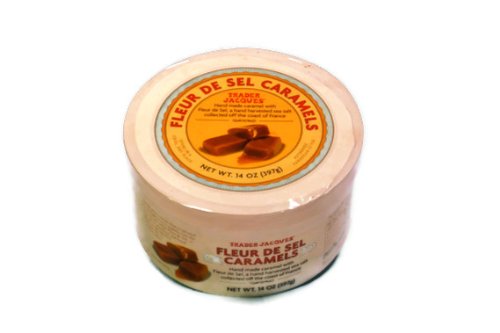 Trader Joe’s Fleur De Sel Caramels 14 Oz logo