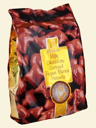 Trader Joe’s Milk Chocolate Covered Peanut Butter Pretzels By Trader Joe’s [foods] logo