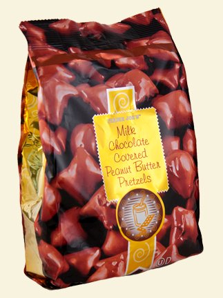 Trader Joe’s Milk Chocolate Covered Peanut Butter Pretzels logo