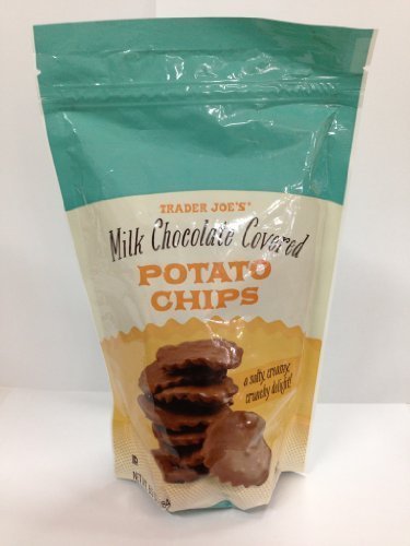 Trader Joes Milk Chocolate Covered Potato Chips By Trader Joe’s Monrovia Ca [foods] logo