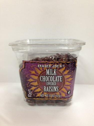 Trader Joes Milk Chocolate Covered Raisins logo