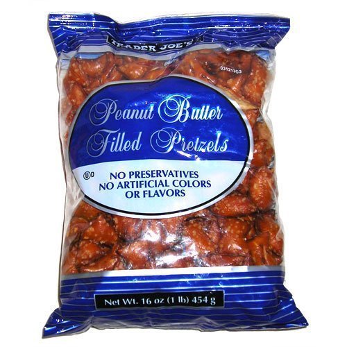 Trader Joe’s Peanut Butter Filled Pretzel 16oz (1lb) By Trader Joe’s [foods] logo