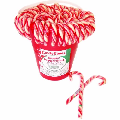 Traditional Peppermint Candy Canes 60ct. Tub logo