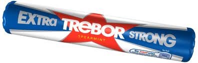 Trebor Extra Strong Spearmints, 6 Rolls logo